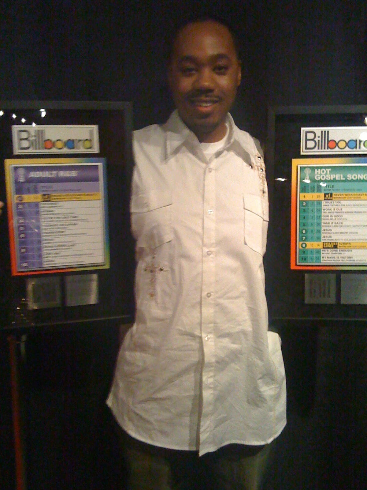 Minstrel Productions celebrating beside Billboard gospel music charts